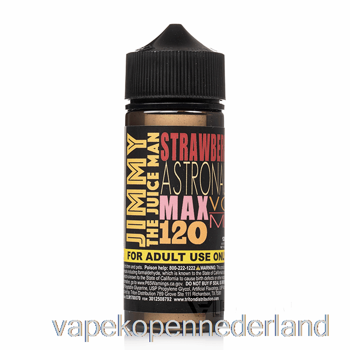 Vape Nederland Aardbei Astronaut - Jimmy De Juiceman - 120ml 3mg
